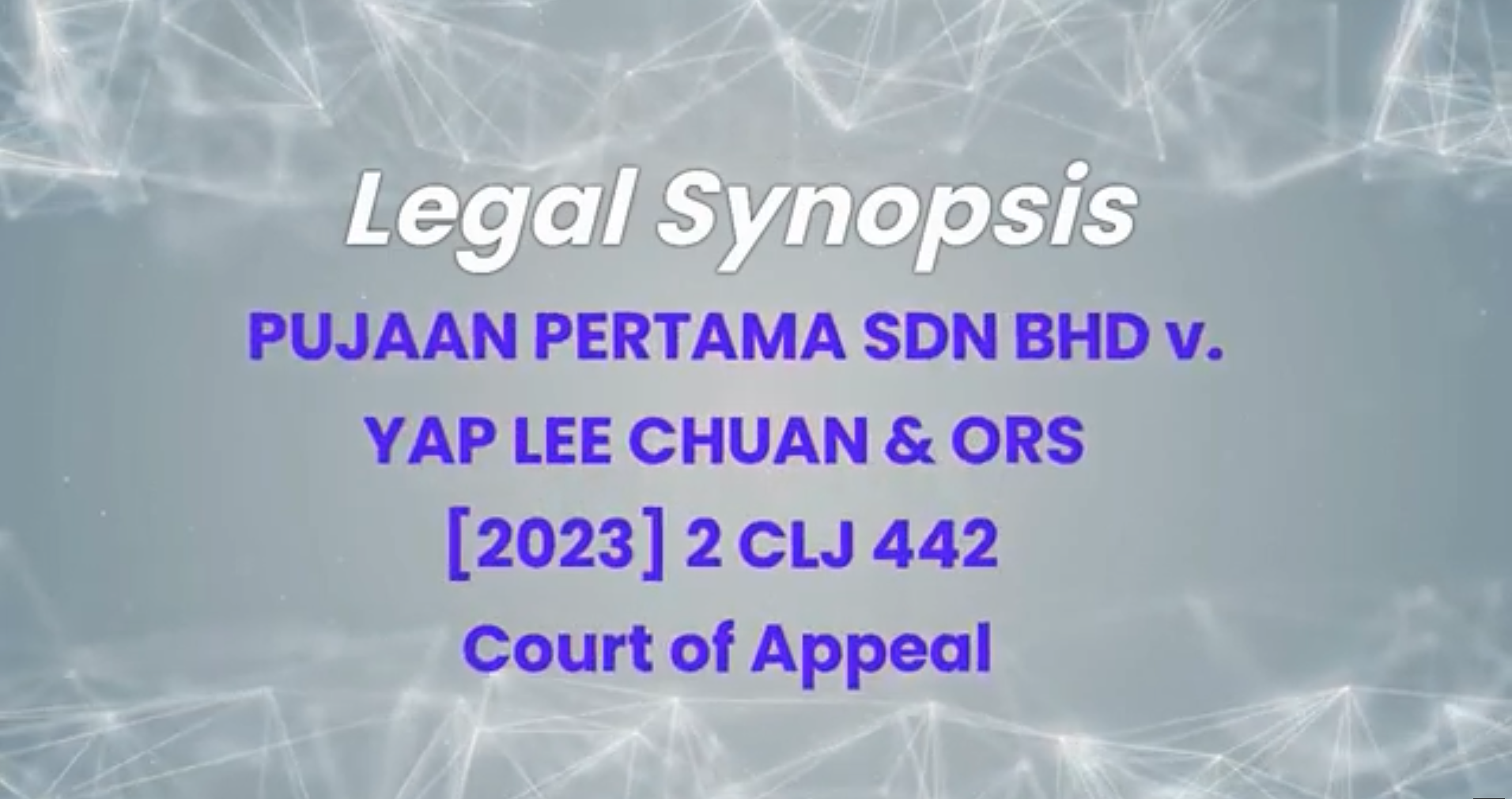 Forged Transfers and Defeasible Titles: The Limits of Indefeasibility under s.340 of the National Land Code